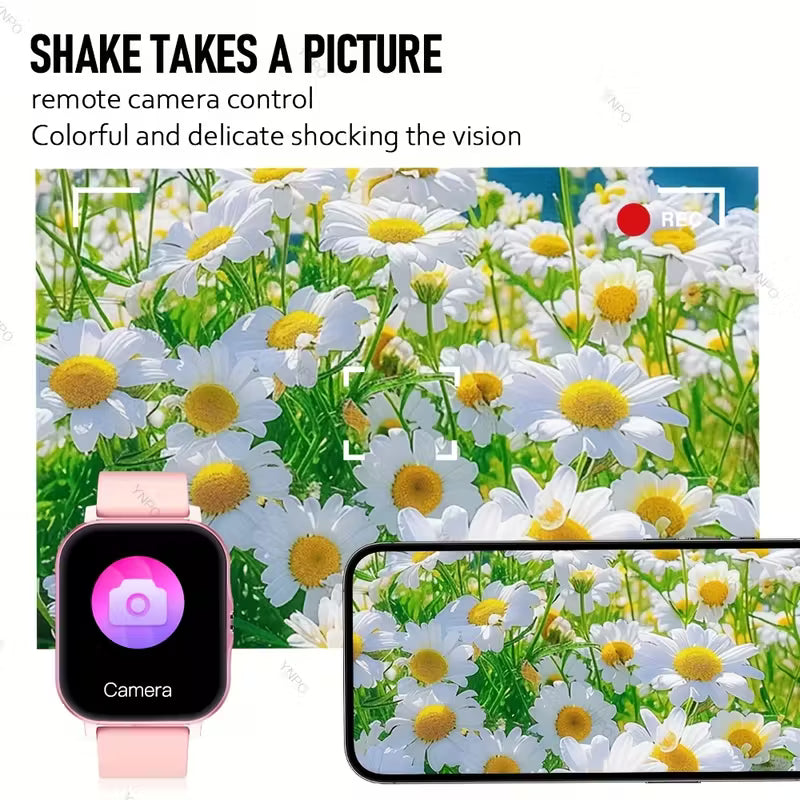 Take photos remotely with one tap