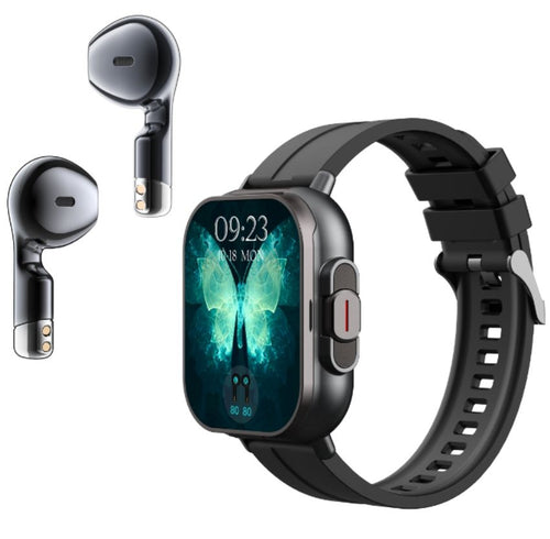 This smartwatch combines fashion, fitness, and audio technology into one compact wearable device