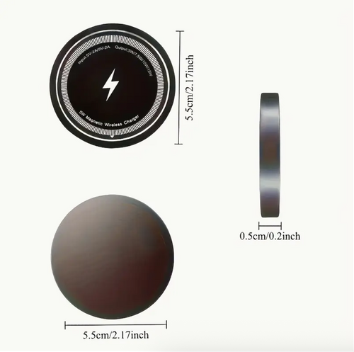 15W Magnetic Wireless Charger Pad – Fast Charging for iPhone & Qi Devices
