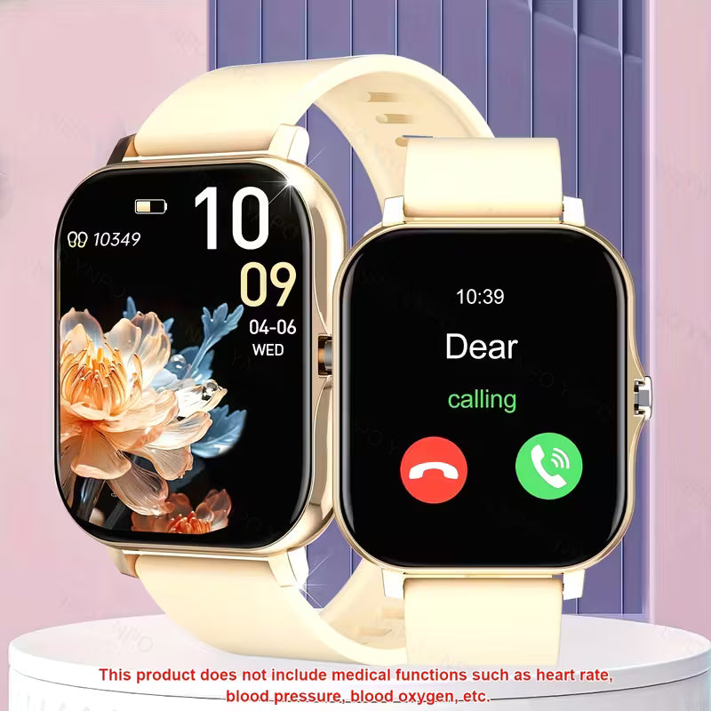 Unisex Smartwatch – Bluetooth Calling, Sports Modes & Camera Control
