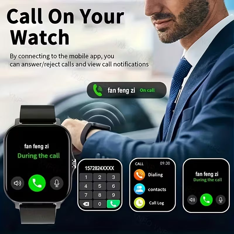Make and answer calls directly from your wrist
